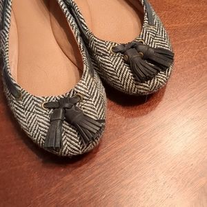 Lucky Brand size 8 Woven twead chevron